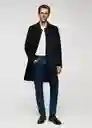Abrigo Barley Navy Talla M Hombre Mango