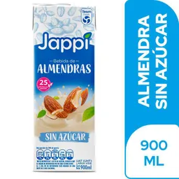 Jappi Bebida de Almendras sin Azúcar