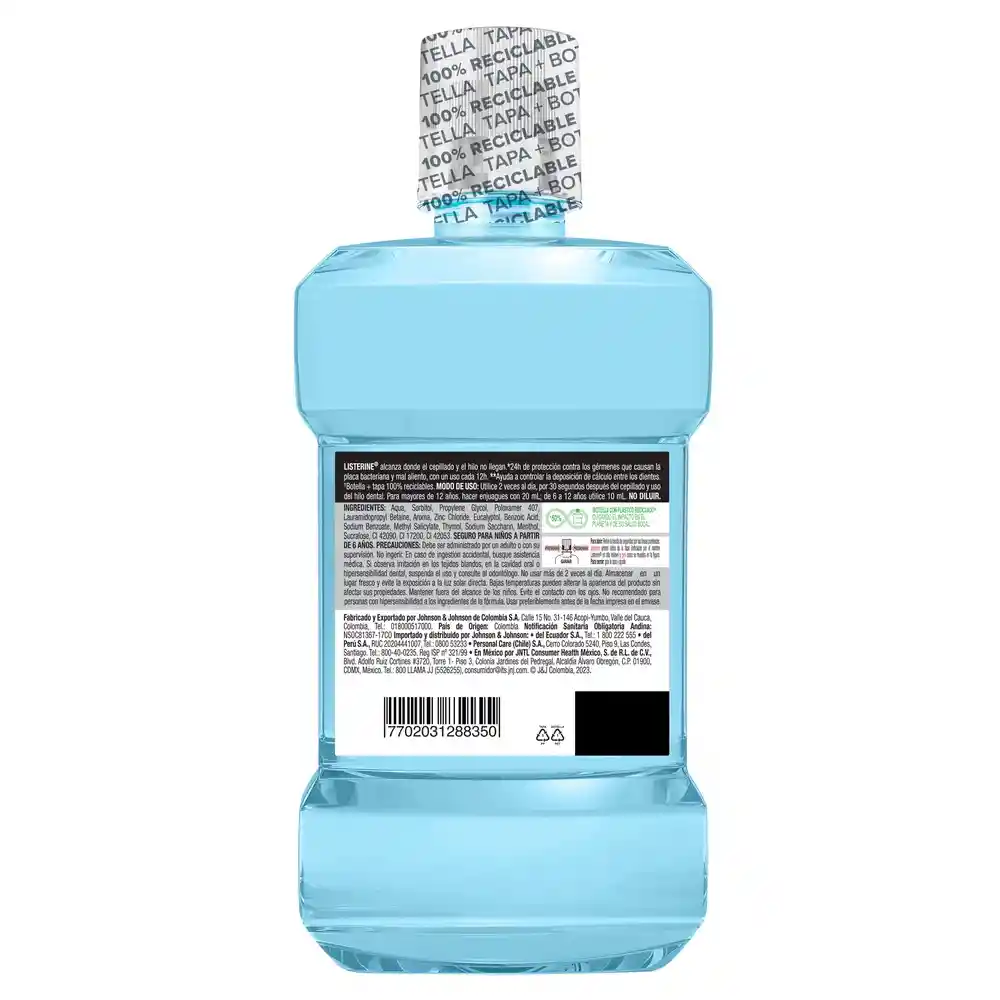 Enjuague Bucal LISTERINE Control Calculo Zero 500 ML