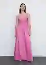 Vestido Lipsi Rosa Talla XL Mujer Mango