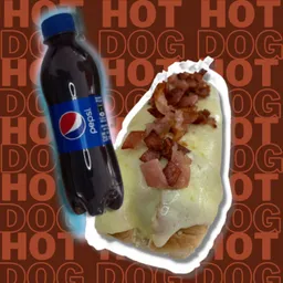 Hot Dog+gaseosa 250ml