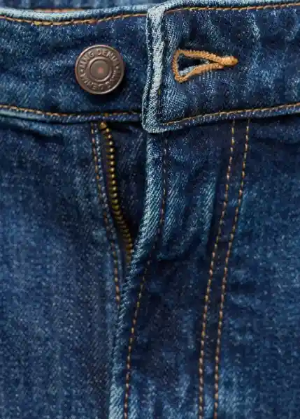 Jean Ben Tejano Oscuro Talla 42 Hombre Mango