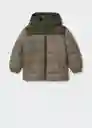 Anorak Amerbloc Gris Talla 10 Niños Mango