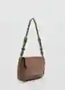 Bolso P Griselda Camel Talla 99 Mujer Mango