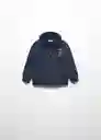 Sudadera Soul Navy Talla 67 Niños Mango