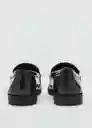 Zapatos Borla Negro Talla 38 Mujer Mango