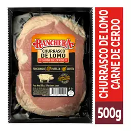 Churrasco de Lomo Ranchera Cerdo x 500 g