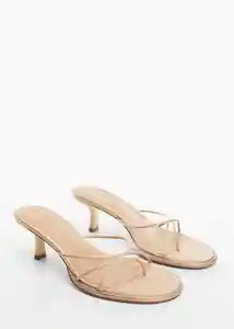 Sandalias Ronda Nude Talla 38 Mujer Mango