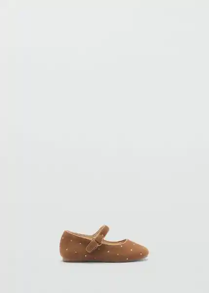 Zapatos Gret Camel Talla 23 Niñas Mango