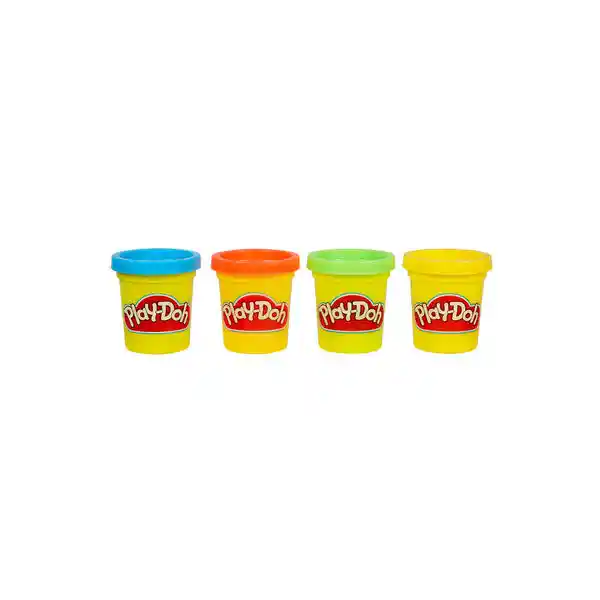  Plastilina  Play Doh  4 Colores Para Ninos Didactico 56G 