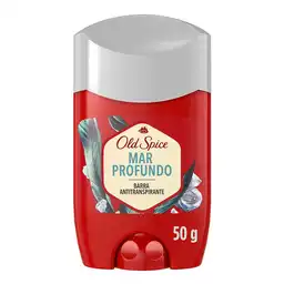 Desodorante Antitranspirante Hombre Old Spice Barra Mar Profundo 50 g