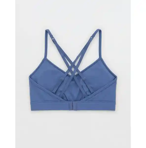 Top Deportivo Aerie Azul Talla SMALL American Eagle