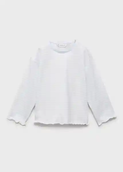 Camiseta Gina Celeste Talla 67 Niña Mango