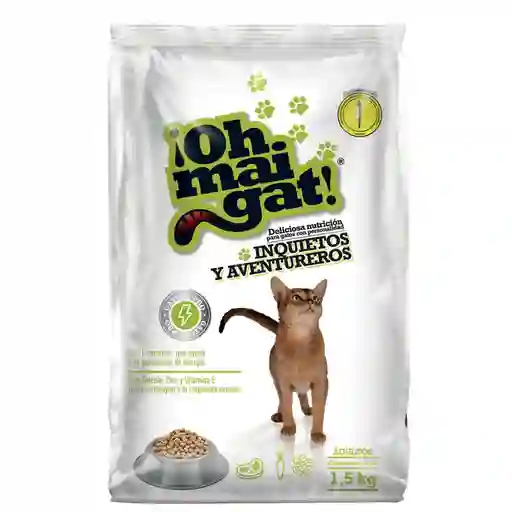 Oh Mai Gat Inquietos Y Aventureros X 1.5 Kg