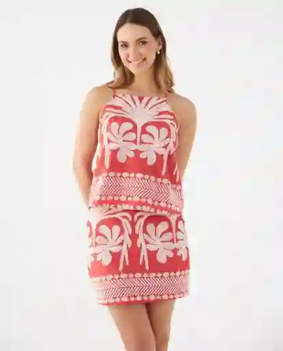 Camisa Rojo Arándano Medio Talla XL 619F096 Esprit
