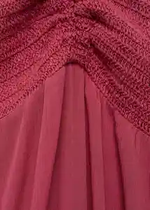 Vestido Pink Fresa Talla 20 Niñas Mango