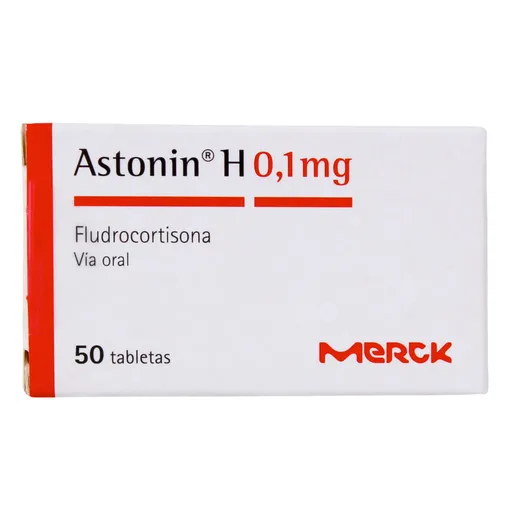 Astonin H Mineralocorticoide (0.10 mg) Tabletas