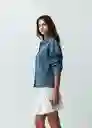 Chaqueta Glowie Mujer Azul Indigo Medio Talla L Naf Naf