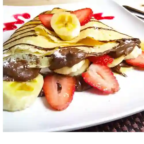 Crepe Nutella Fresa Banano