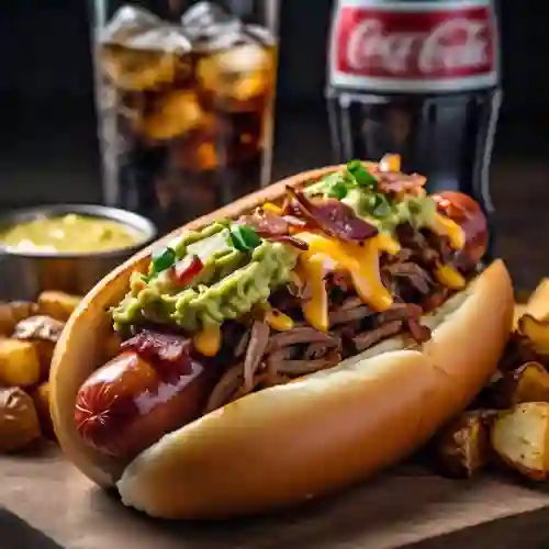Combo hot dog mexicano