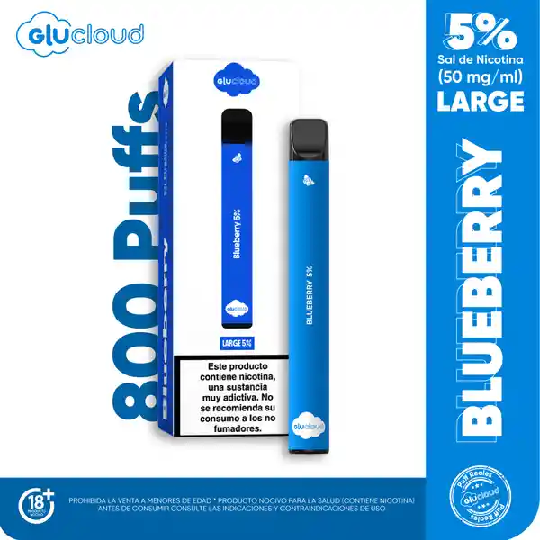 Glucloud Vaporizador Large Blueberry