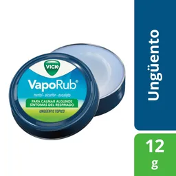 Vick Unguento Vaporub X