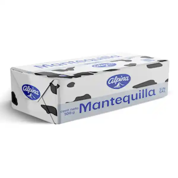 Alpina Mantequilla sin Sal en Barra