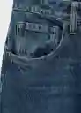 Jean Bet Tejano Oscuro Talla 32 Mujer Mango