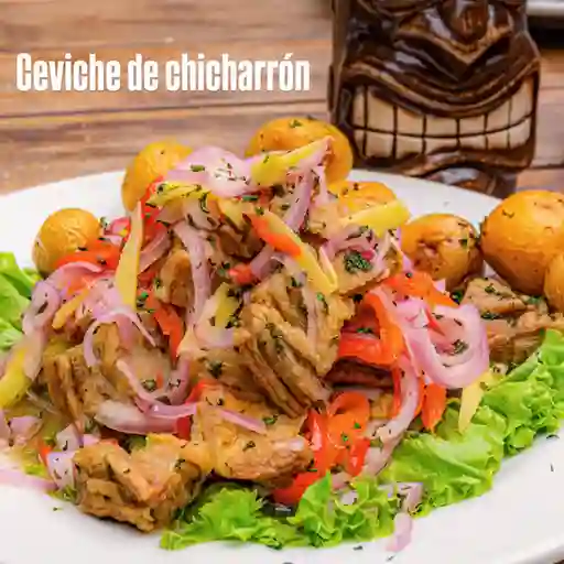 Ceviche de chicharron