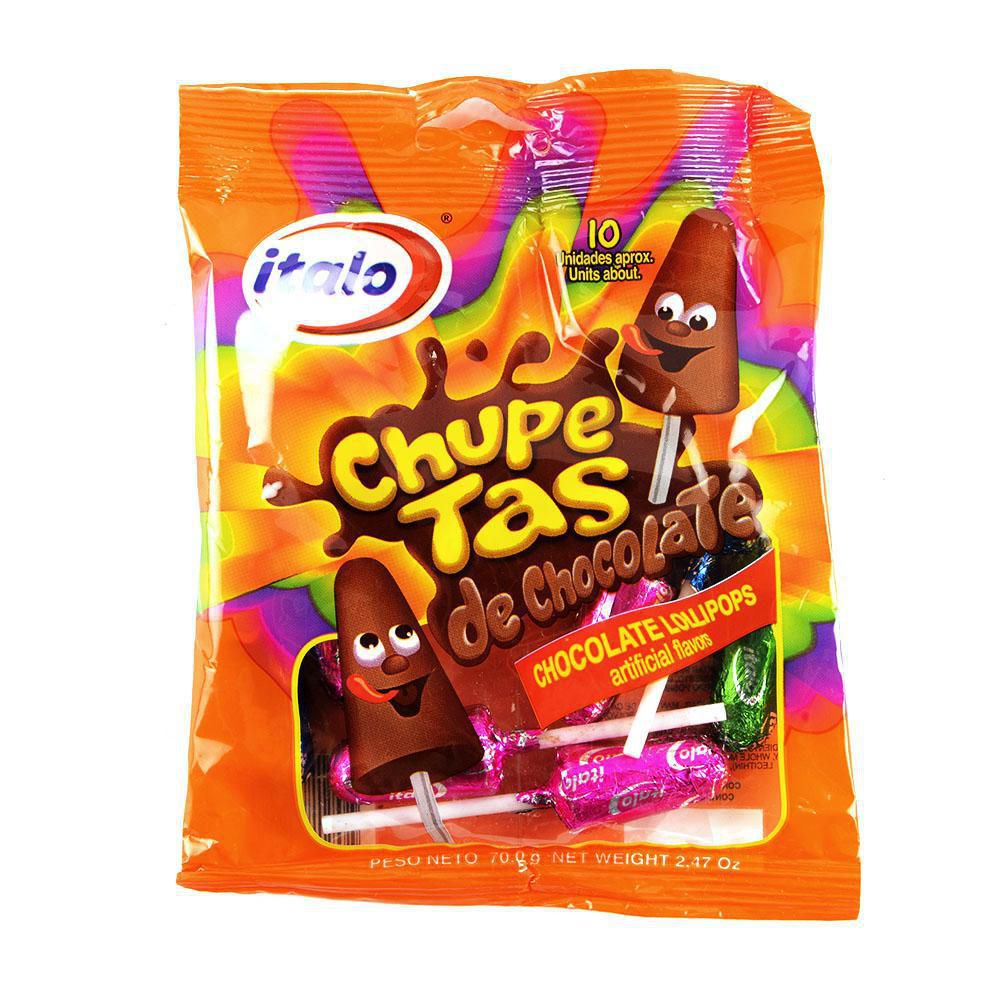 Italo Chupetas de Chocolate 70 g
