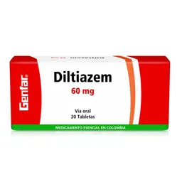 Genfar Diltiazem (60 mg)