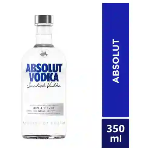 Vodka absolut media 375ml
