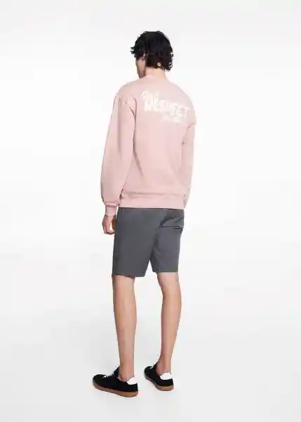 Sudadera Respect Rosa Pastel Talla 18 Niños Mango