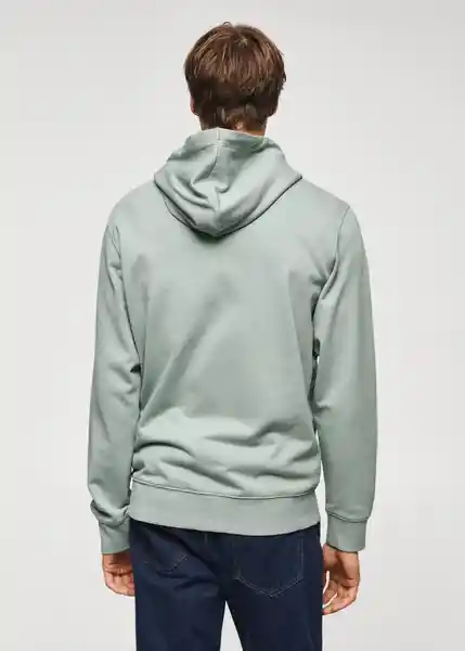 Buzo de Sudadera Bone Menta Talla XS Hombre Mango