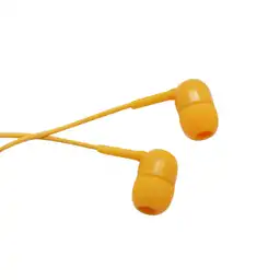 Miniso Audífonos de Cable Con Estuche de Cápsula Amarillo Hf236