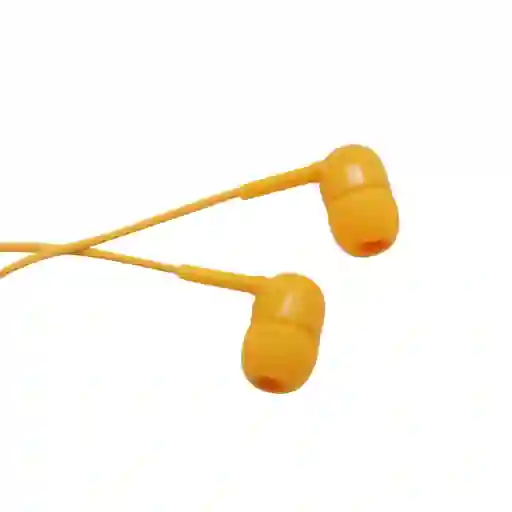 Miniso Audífonos de Cable Con Estuche de Cápsula Amarillo Hf236