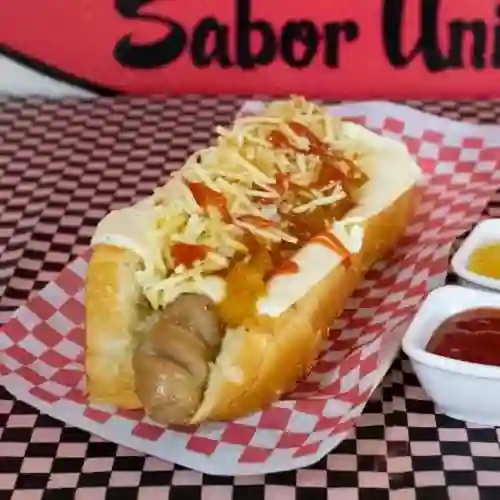 Perro Pollo Gratinado