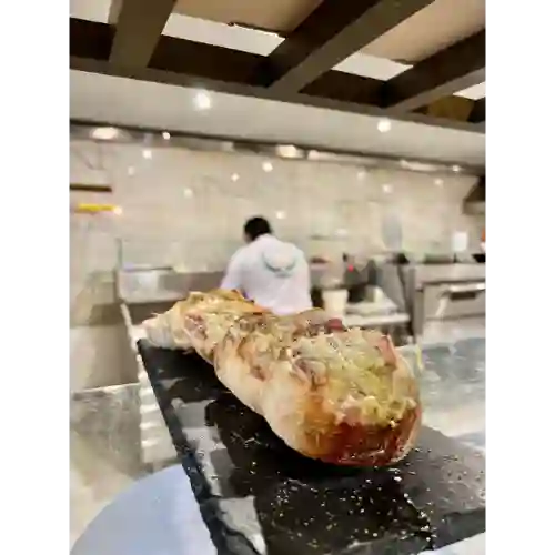 Bruscheta Prosciutto y Mozarrella