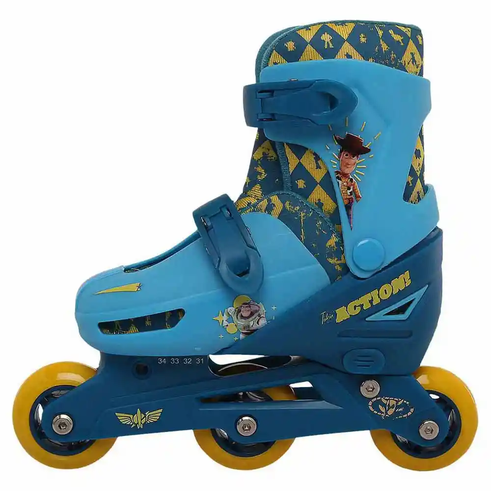 Patines Ajustables 2 En 1 Toy Story 4-3 Ruedas-Talla 31-34