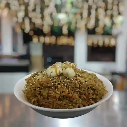 Arroz teriyaky