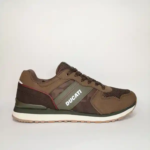 Tenis Zto Fashion Brown Green Talla 13 CLK21321 Ducati