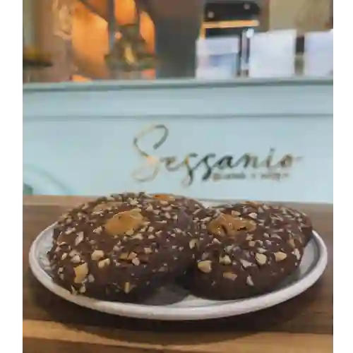 Galleta de Brownie y Almendras