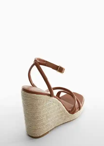 Sandalias Eula 1 Cuero Talla 40 Mujer Mango