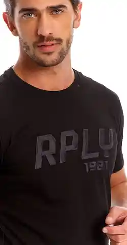 Replay Camiseta Negro Talla M