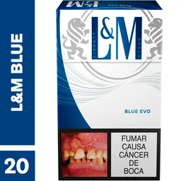 L&M Blue​ x 20 Cigarrillos