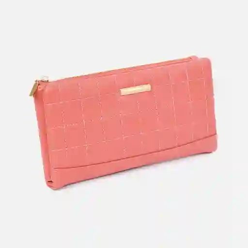 Billetera Salmón Mediana Fuera de Serie
