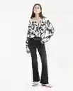 Camisa Lurex Sleeveless Crudo Cannoli Claro Talla M Chevignon