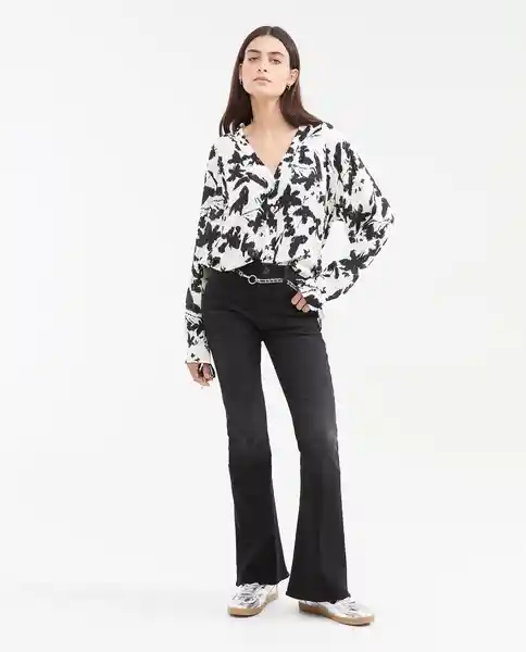 Camisa Lurex Sleeveless Crudo Cannoli Claro Talla M Chevignon
