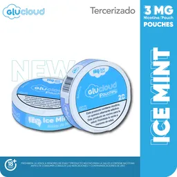 Glucloud Pouches Ice Mint 3 mg