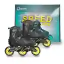 Qmax Patines en Línea Ajustables Speed Pro PW220YL